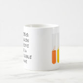 生物学と化学の先生:科学は素晴らし コーヒーマグカップ (中央)