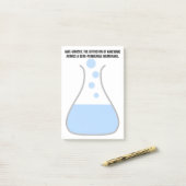 生物学と化学:教えの科学は素晴らし ポストイット (デスク上)