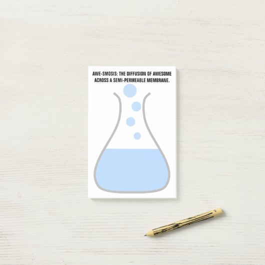 生物学と化学：教えの科学は素晴らし ポストイット (デスク上)