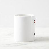 生物学のひよこのマグ コーヒーマグカップ (中央)