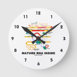 生物学のユーモアの中で成熟したRNA ラウンド壁時計