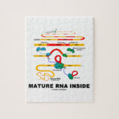 生物学のユーモアの中の成長したRNA ジグソーパズル (縦)
