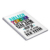 生物学の先生はフルタイムの場合のみ数々の ノートブック (右側)