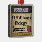 生物学の先生 |ヴィンテージ メタルオーナメント (右)