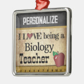 生物学の先生 |ヴィンテージ メタルオーナメント (左)