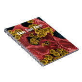 生物学の微生物学の名前入りなノートジャーナル ノートブック (右側)