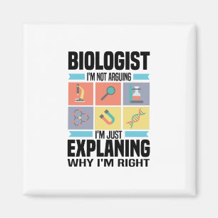 生物学の才能 生物学者先生科学生 マグネット