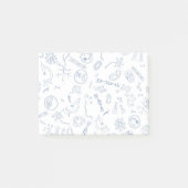 生物学の科学的ダイアグラムデザイン ポストイット (正面)