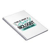 生物学の贈り物アイディア |生物学者先生学生 ノートブック (右側)