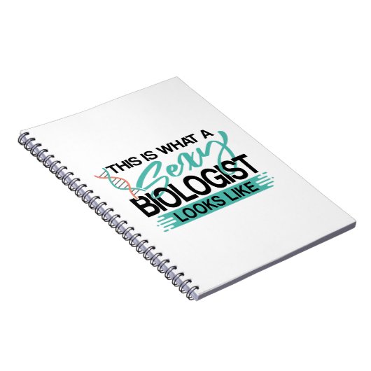 生物学の贈り物アイディア |生物学者先生学生 ノートブック (右側)