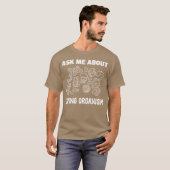 生物学を学ぶ人のギフト 友達へのプレゼント Tシャツ (正面フル)