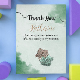 生物学メンターのサンキューカード評価 サンキューカード