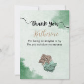 生物学メンターのサンキューカード評価 サンキューカード (正面)