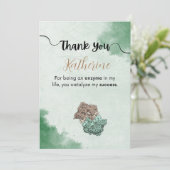 生物学メンターのサンキューカード評価 サンキューカード (スタンド正面)