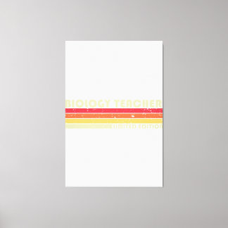 生物学先生おもしろい職名職業アザ キャンバスプリント