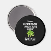 生物学先生サイエンスジョーク、神経質なユーモア贈り物 マグネット (正面/裏面)