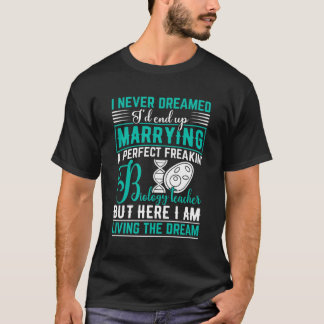 生物学先生夫の贈り物から妻Perfect Aw Tシャツ