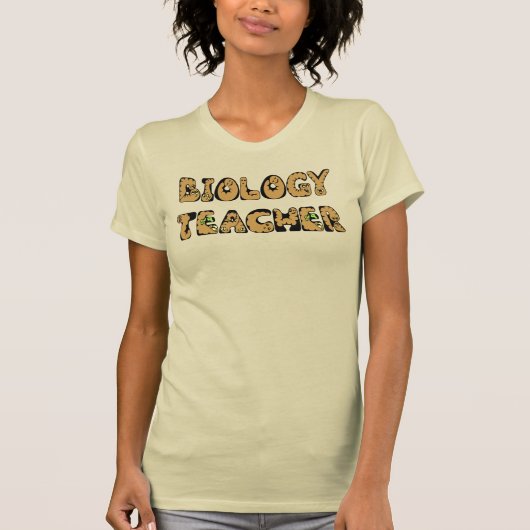 生物学先生虫 Tシャツ (正面)