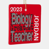 生物学先生超並外カスタム体 セラミックオーナメント (右)