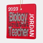 生物学先生超並外カスタム体 セラミックオーナメント (左)