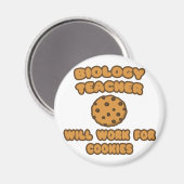 生物学先生..Cookieに対応 マグネット (正面/裏面)