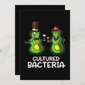 生物学培養細菌おもしろい学生科学 シーズンカード (正面/裏面)