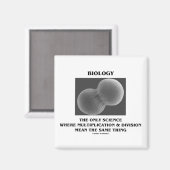 生物学専攻(Biology Science Division) マグネット (正面/裏面)