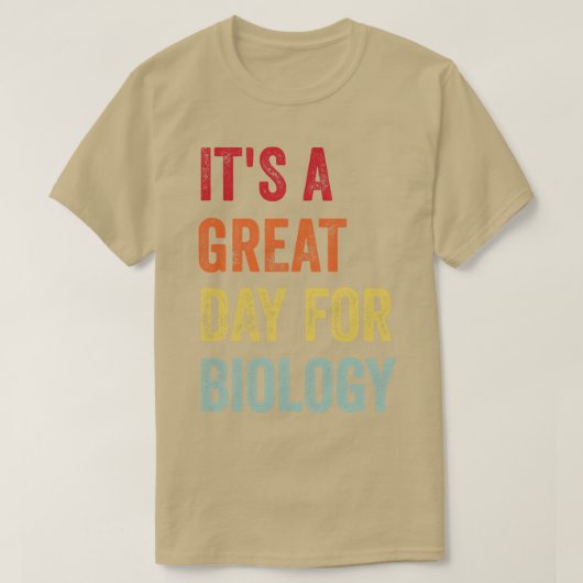 生物学愛好家 Tシャツ (デザイン正面)