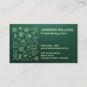 生物学指導サービス 名刺 (正面)