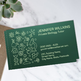 生物学指導サービス 名刺