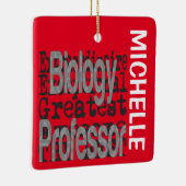 生物学教授カスタム法 セラミックオーナメント (右)