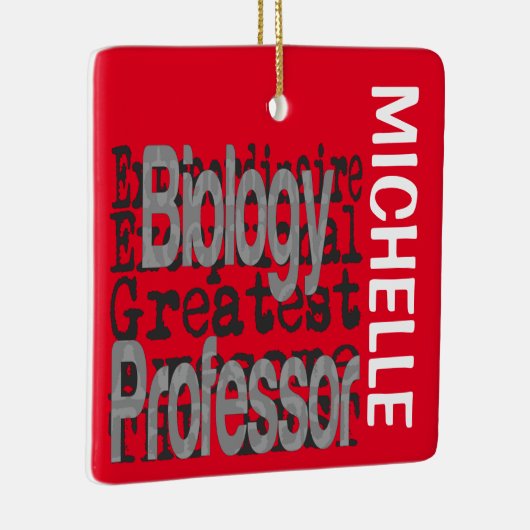 生物学教授カスタム法 セラミックオーナメント (右)