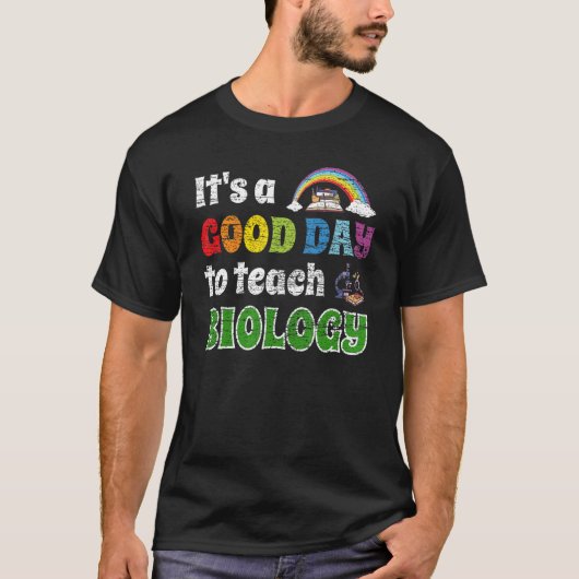 生物学教授バイオ先生 Tシャツ (正面)