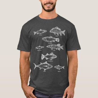 生物学海獣魚種魚飼育係 Tシャツ