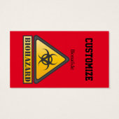 生物学的災害［有害物質］おもしろい警告標識Thunder_Cove (裏面)