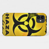 生物学的災害［有害物質］のケース Case-Mate iPhoneケース (裏面(横))