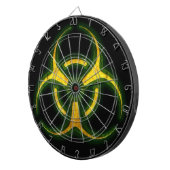 生物学的災害［有害物質］のゾンビの警告 ダーツボード (正面右)