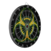 生物学的災害［有害物質］のゾンビの警告 ダーツボード (正面左)