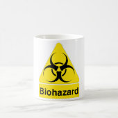生物学的災害［有害物質］のマグ コーヒーマグカップ (中央)