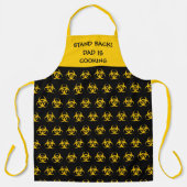 生物学的災害［有害物質］アイコンのパターン エプロン (正面)