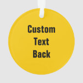 生物学的災害［有害物質］アイコン オーナメント (裏面)