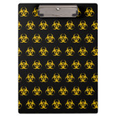 生物学的災害［有害物質］アイコン クリップボード (正面)