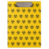 生物学的災害［有害物質］アイコン クリップボード (正面)