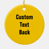 生物学的災害［有害物質］アイコン セラミックオーナメント (裏面)