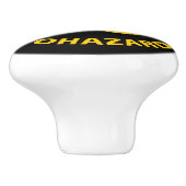 生物学的災害［有害物質］アイコン セラミックノブ (側面)