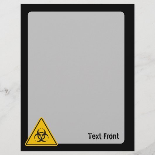 生物学的災害［有害物質］アイコン チラシ (正面)