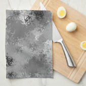 生物学的災害［有害物質］アーバン迷彩柄タオル キッチンタオル (四つ折り)