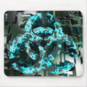 生物学的災害［有害物質］ウォールマウスパッド マウスパッド (正面)