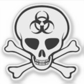 生物学的災害［有害物質］スカルシール シール (正面)