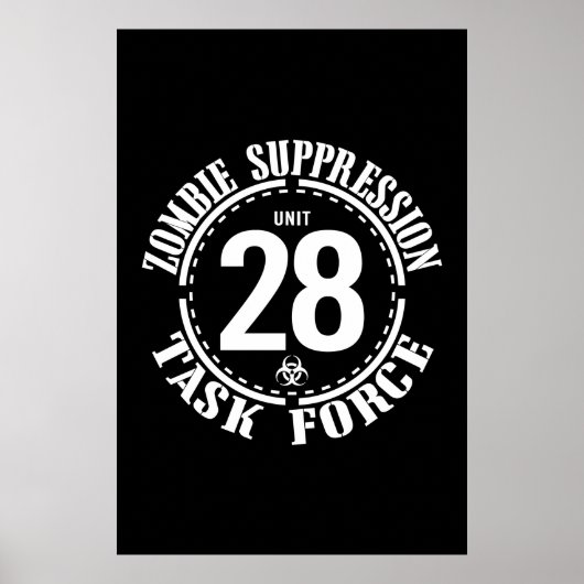生物学的災害［有害物質］ゾンビタスクフォース ポスター (正面)